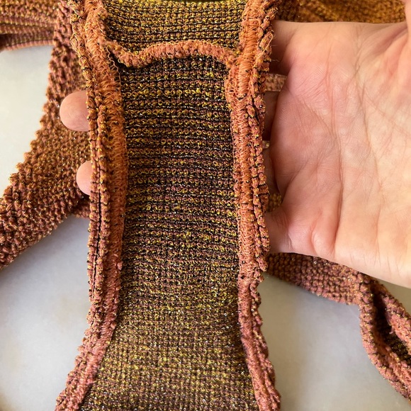 BOUND by Bond-Eye Rust Textured Bikini - Picture 4 of 4